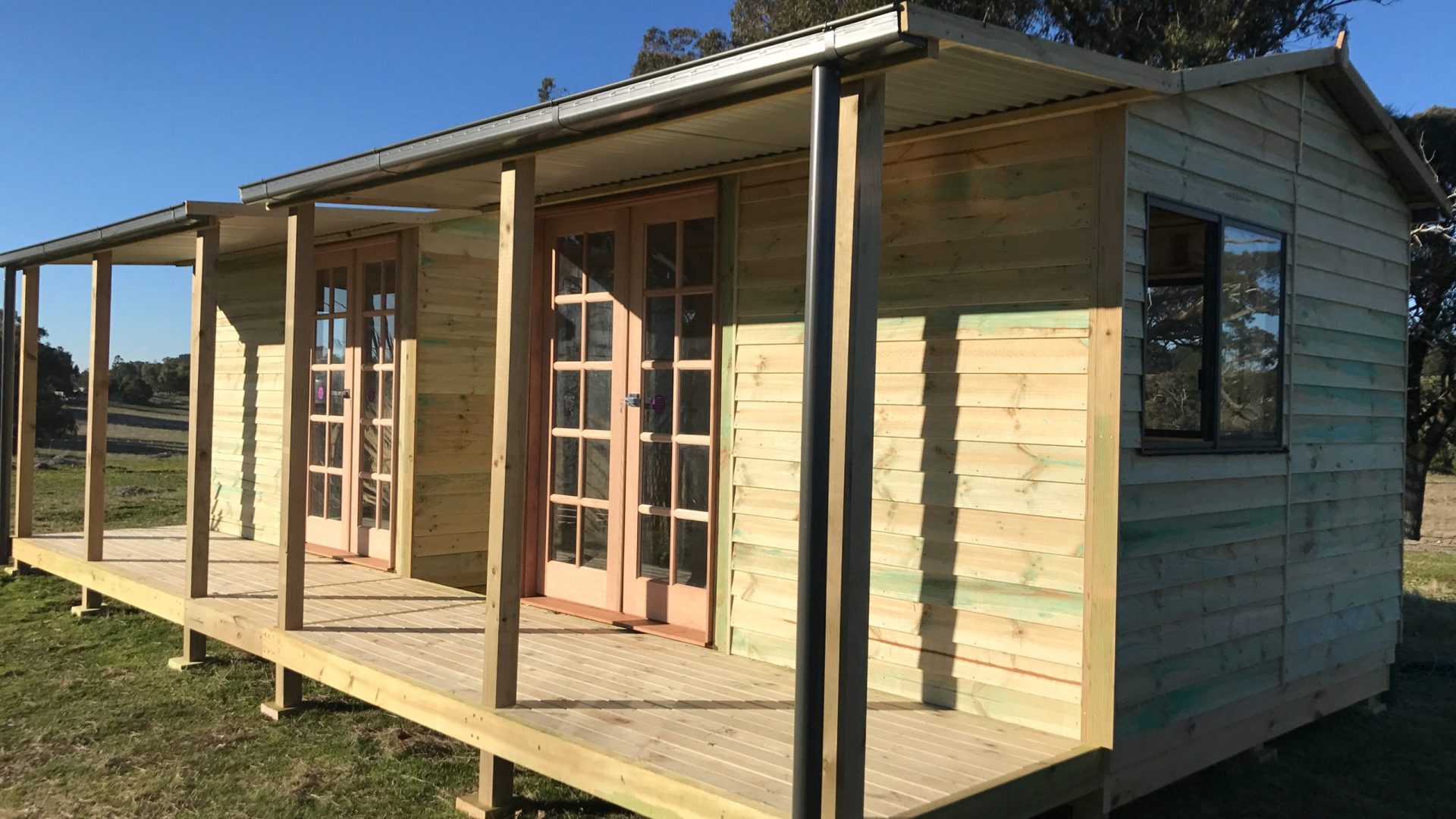 2 x small studios joined together as a Granny Flat option 2 x small studios joined together as a Granny Flat option